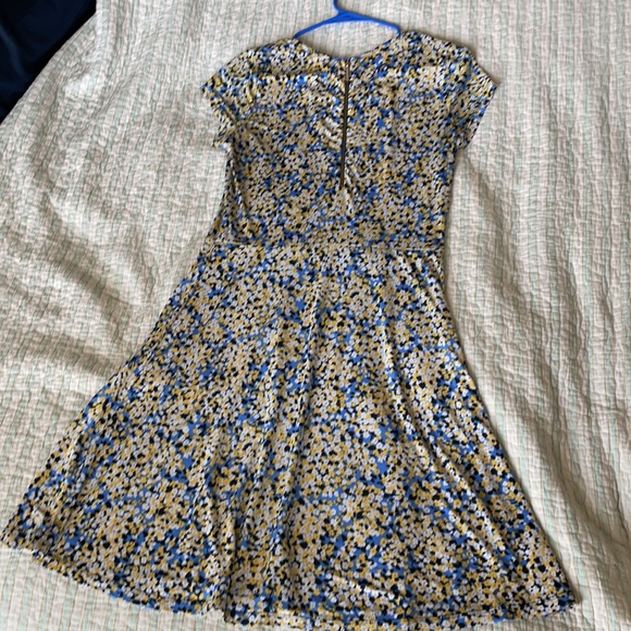 Perfect for spring! Michael Kors blue and yellow floral dress - Picture 8 of 8